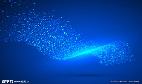 科技粒子空間背景設計圖 抽象底紋